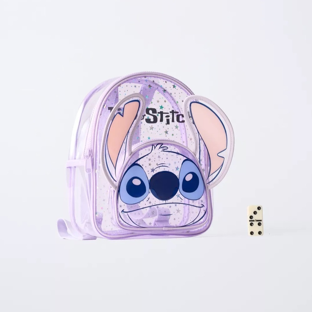 Zara Lilo&Stitch Disney Vinyl Backpack